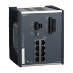 SCHNEIDER - MCSESP083F23G0- network switch, Modicon Networking, PoE power over Ethernet, managed, 8Gigabit ports for copper