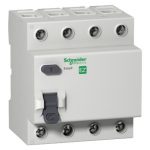 SCHNEIDER - EZ9R63463-Residual current circuit breaker (RCCB), Easy9, 4P, 63A, AC type, 300mA