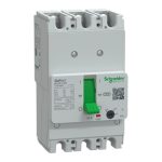SCHNEIDER - G12F3A50-Circuit breaker, GoPact MCCB 125, 3 poles, 30kA at 415VAC, 50A rating, TMD trip unit, adjustable thermal protection