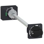SCHNEIDER - GV4APN01-Rotary handle kit, TeSys GV4, extended, fixed, black, IP54