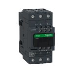 SCHNEIDER - LC1D50AM7-Contactor, TeSys Deca, 3P(3 NO), AC-3/AC-3e, 0 to 440V, 50A, 220VAC 50/60Hz coil