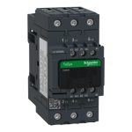 SCHNEIDER - LC1D50AV7-Contactor, TeSys Deca, 3P(3 NO), AC-3/AC-3e, 0 to 440V, 50A, 400VAC 50/60Hz coil