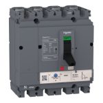 SCHNEIDER - LV516312-circuit breaker EasyPact CVS160B, 25kA at 415VAC, 125A TMD trip unit, 4P 3d